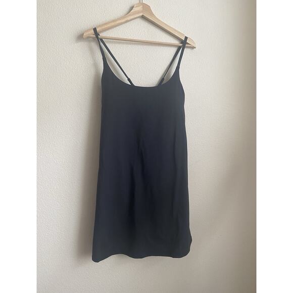 Halara Athletic Dress Womens 2X Criss Cross Back Black NEW - Picture 3 of 8